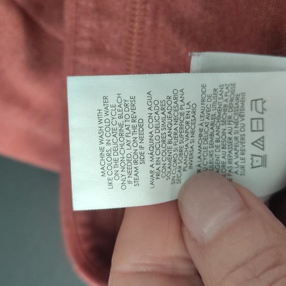 CAbi Style 4324 Lean Leggings Sz Large Rust Brown Stretch - Picture 5 of 6